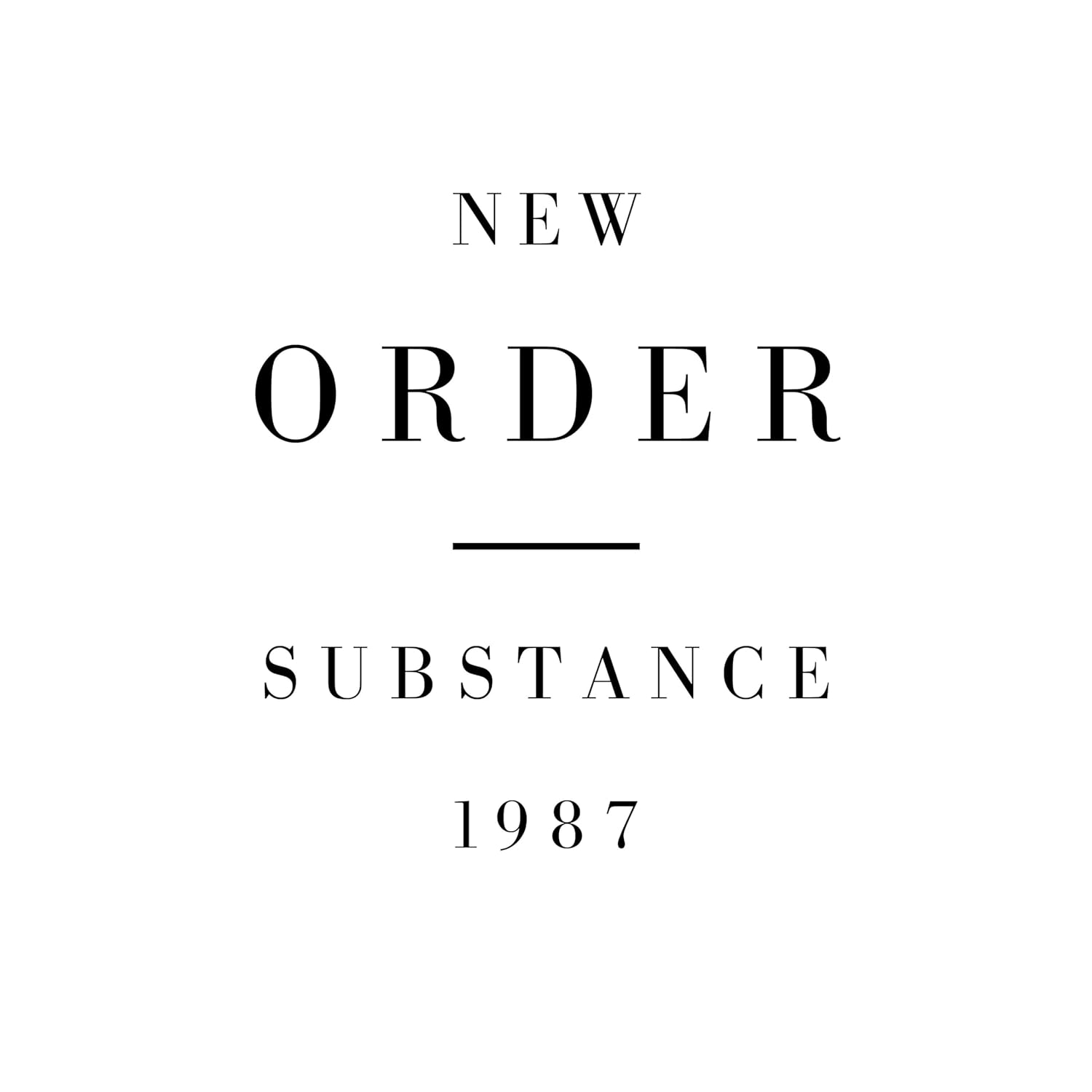 New Order - Substance