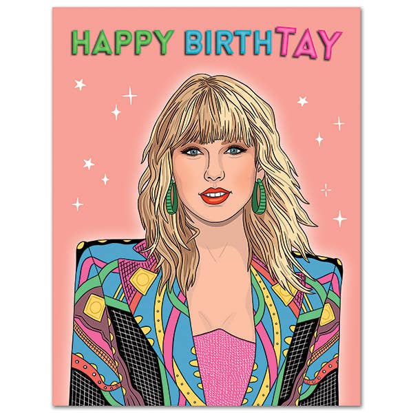 Taylor Swift Happy BirthTAY Card