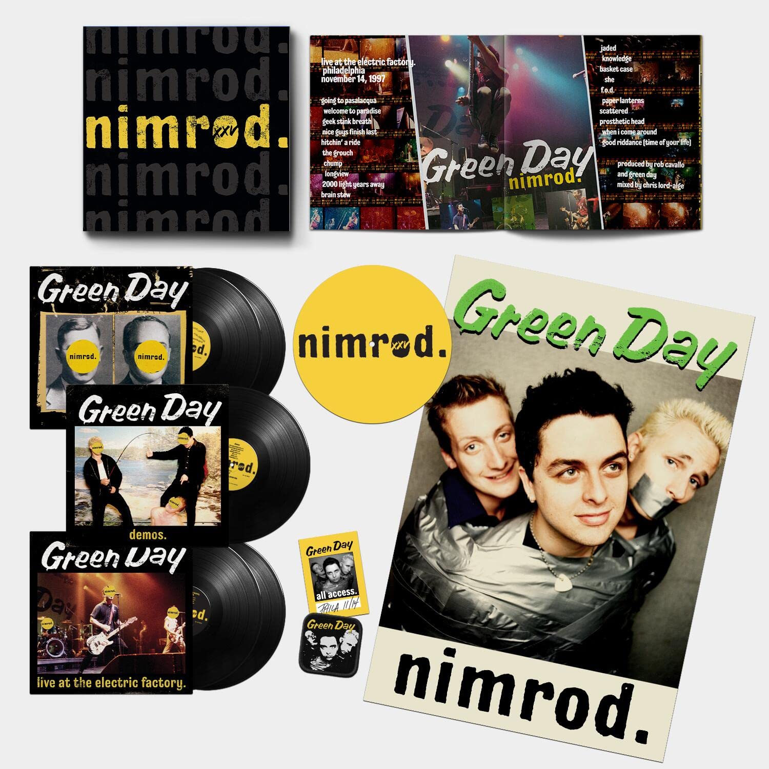 Green Day - Nimrod: 25th Anniversary Boxset