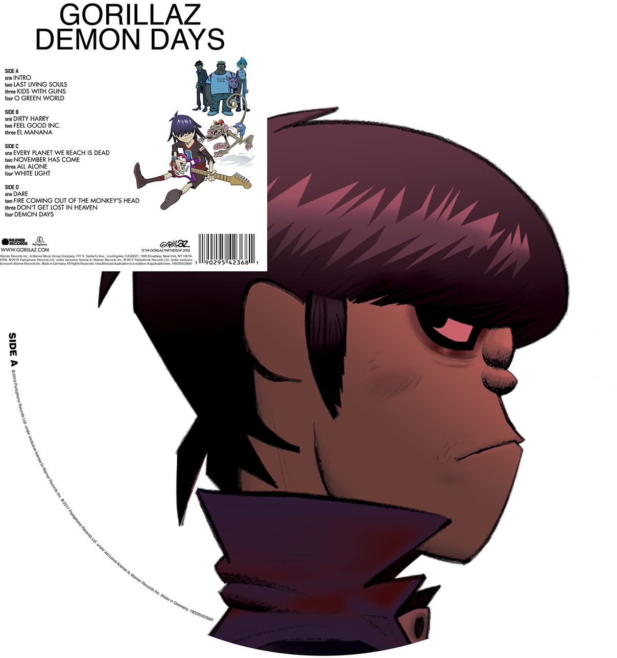 Gorillaz - Demon Days (Picture Disc)