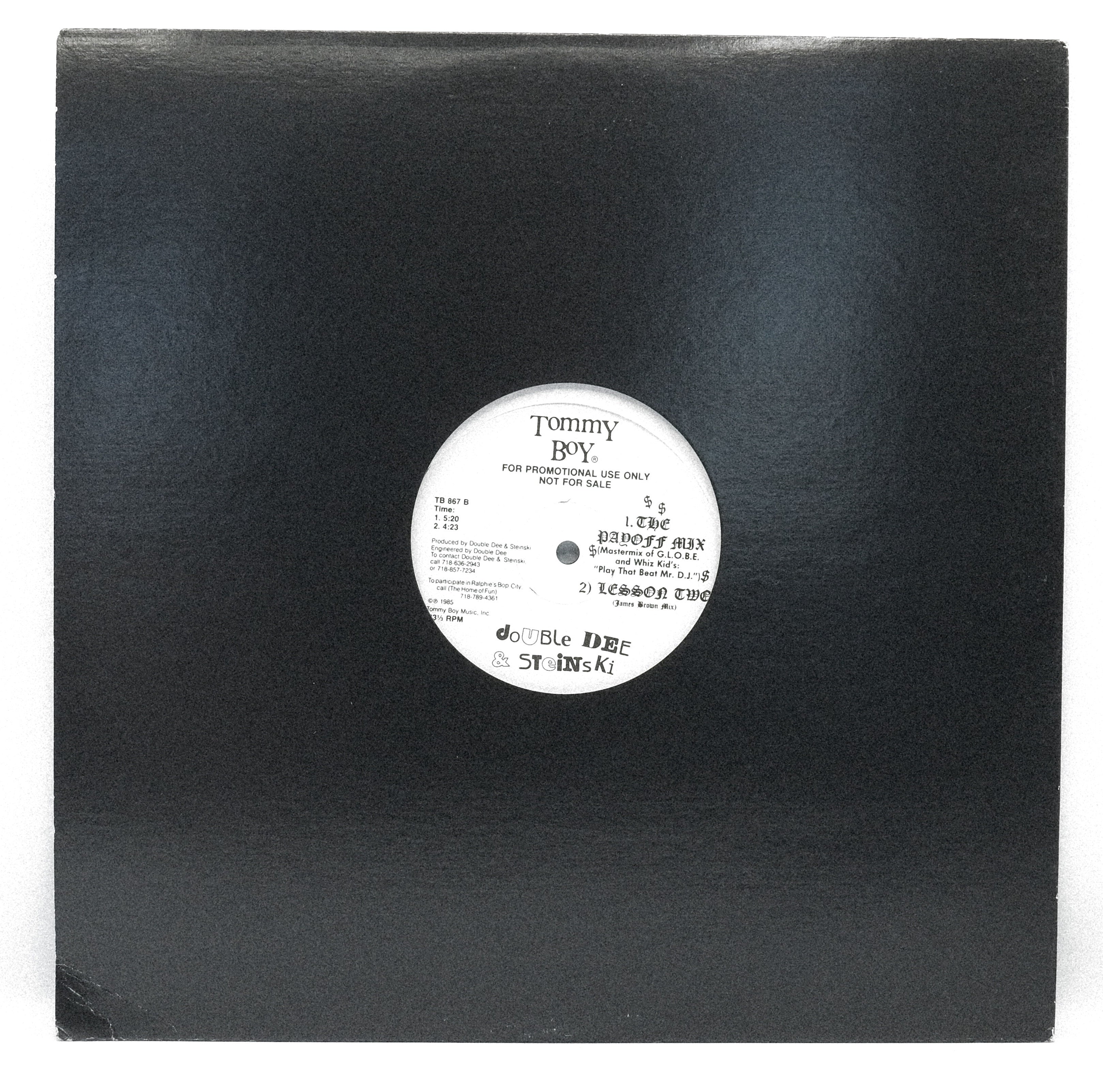 Double Dee & Steinski – Lesson 1, 2 & 3 (USED) – Analog Record Shop