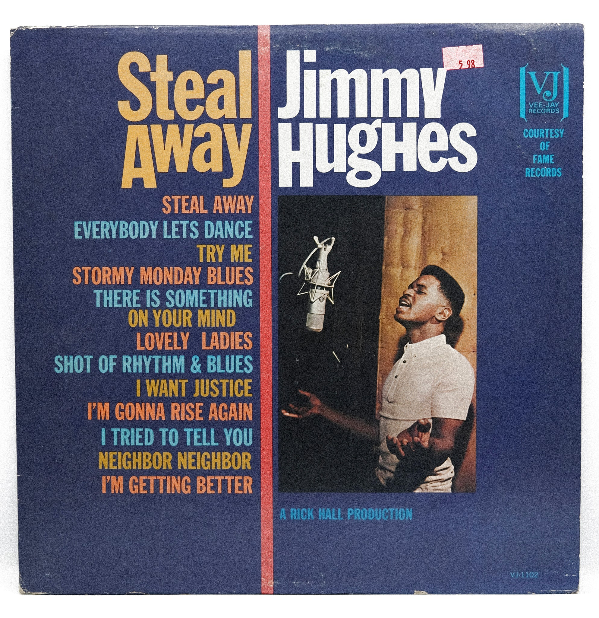 Jimmy Hughes - Steal Away (USED)